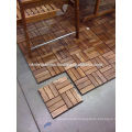 Wood Deck Tiles: Checker Patterns, Straight Patterns are Ready for Orders